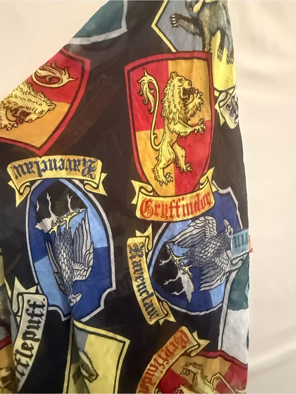 Bioworld Harry Potter House Crests Infinity Scarf